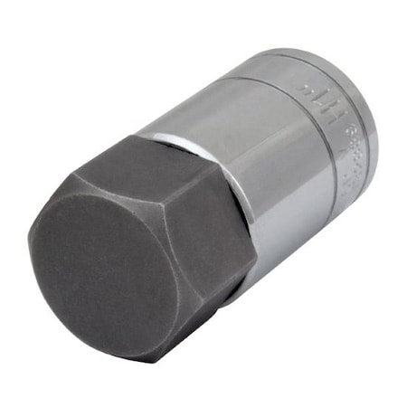 Performance Tool 1/2 In Dr. Hex Bit Socket 1In, W32889 W32889